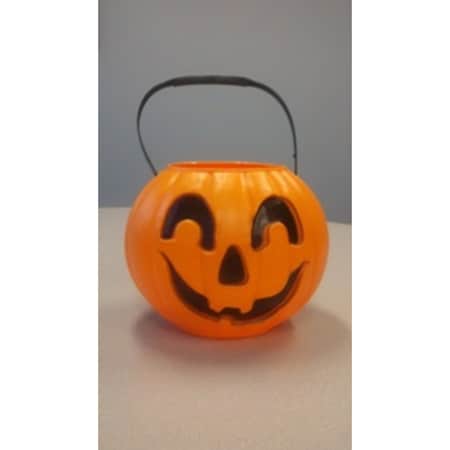 Union Products Union Products 8 in. Pumpkin Pail Halloween Decor 55481